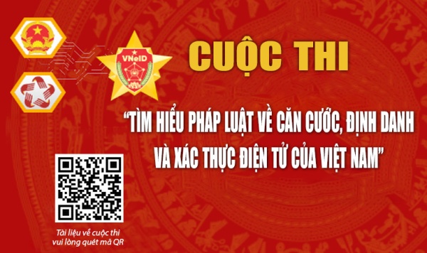 Cuộc thi “Tìm hiểu pháp luật về căn cước, định danh và xác thực điện tử của Việt Nam” trên địa bàn tỉnh Hà Nam.