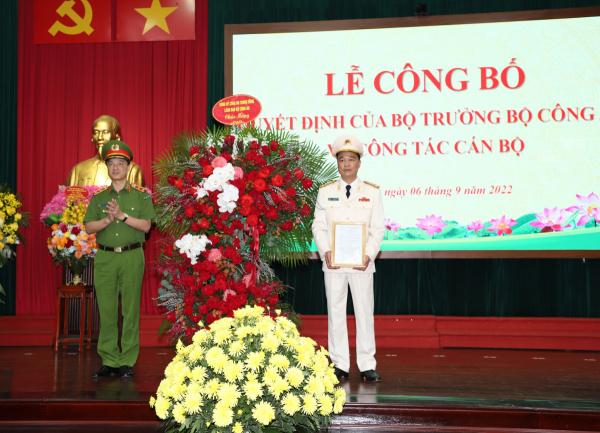 Đại tá Tô Anh Dũng - Giữ chức vụ Giám đốc Công an tỉnh Hà Nam