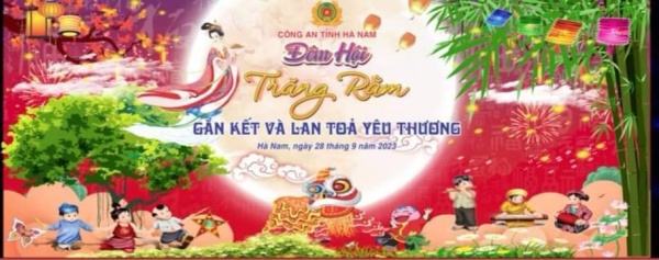 Công an tỉnh Hà Nam tổ chức Đêm hội trăng rằm - Gắn kết và lan tỏa yêu thương