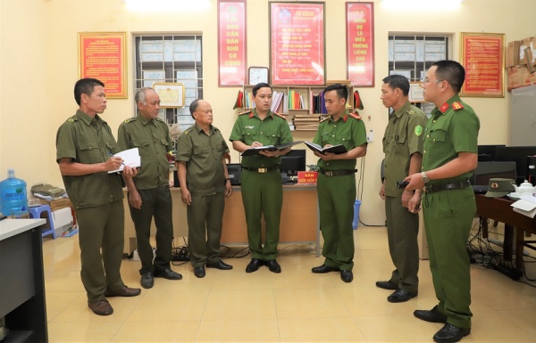 24 11 Lực lượng Công an xã Nguyễn Uý triển khai công tác bảo đảm antt (2)