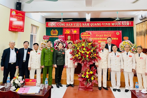 Đại hội thành lập Hội cựu Công an nhân dân huyện Bình Lục, nhiệm kỳ 2023 - 2028