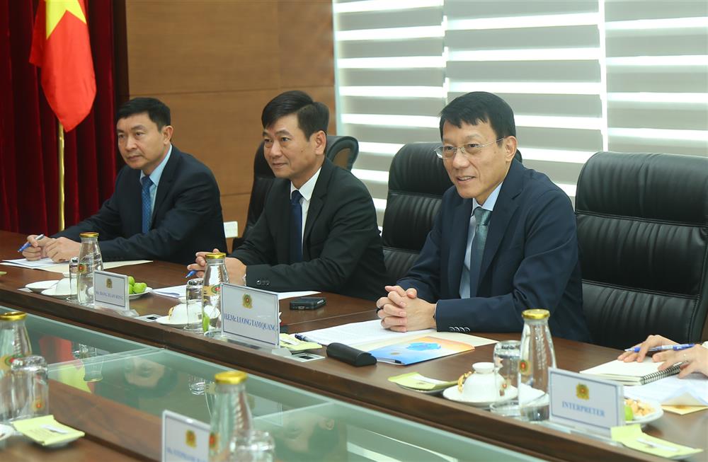 Bộ trưởng Lương Tam Quang tiếp Đoàn Hội đồng Công nghiệp Công nghệ thông tin Hoa Kỳ