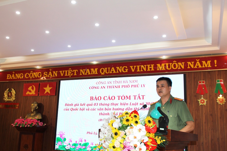 anh Tôn phát biểu