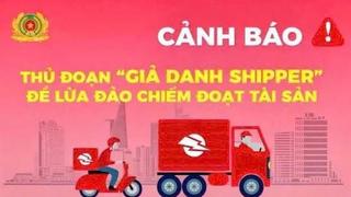 Thủ đoạn lừa đảo khi truy cập vào đường link do shipper gửi